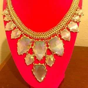 Gorgeous Gretchen Iridescent Gold Necklace